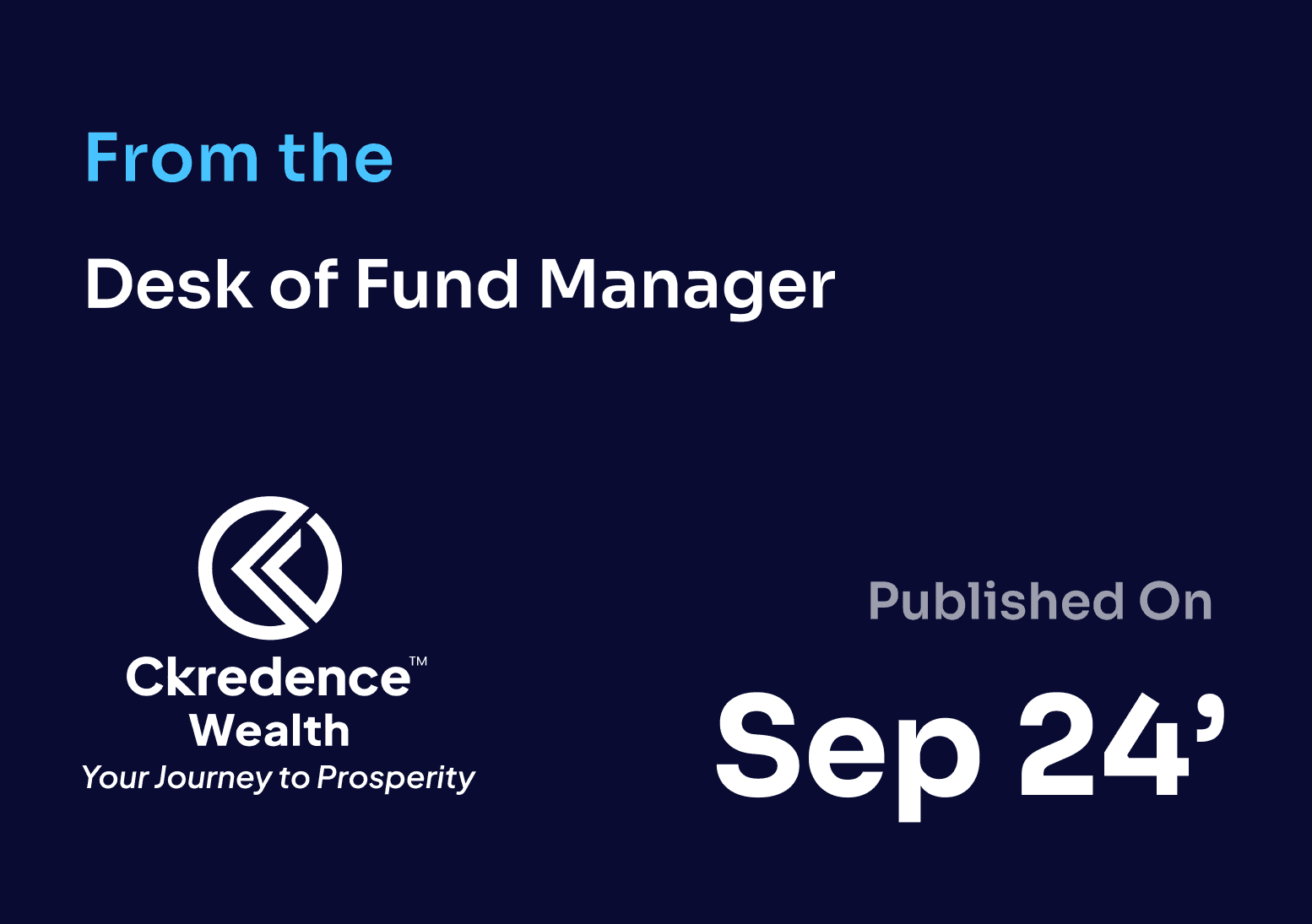 Desk of Fund Manager September'24
