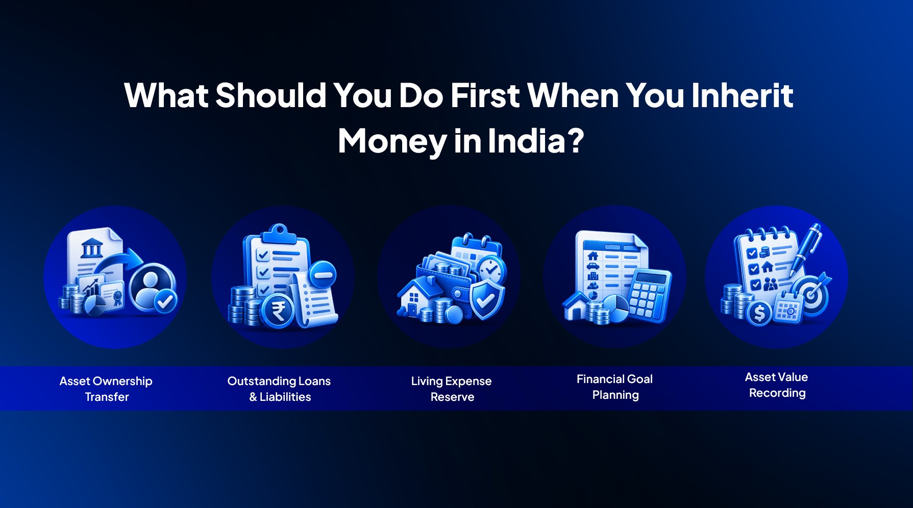 What Should You Do First When You Inherit Money in India?